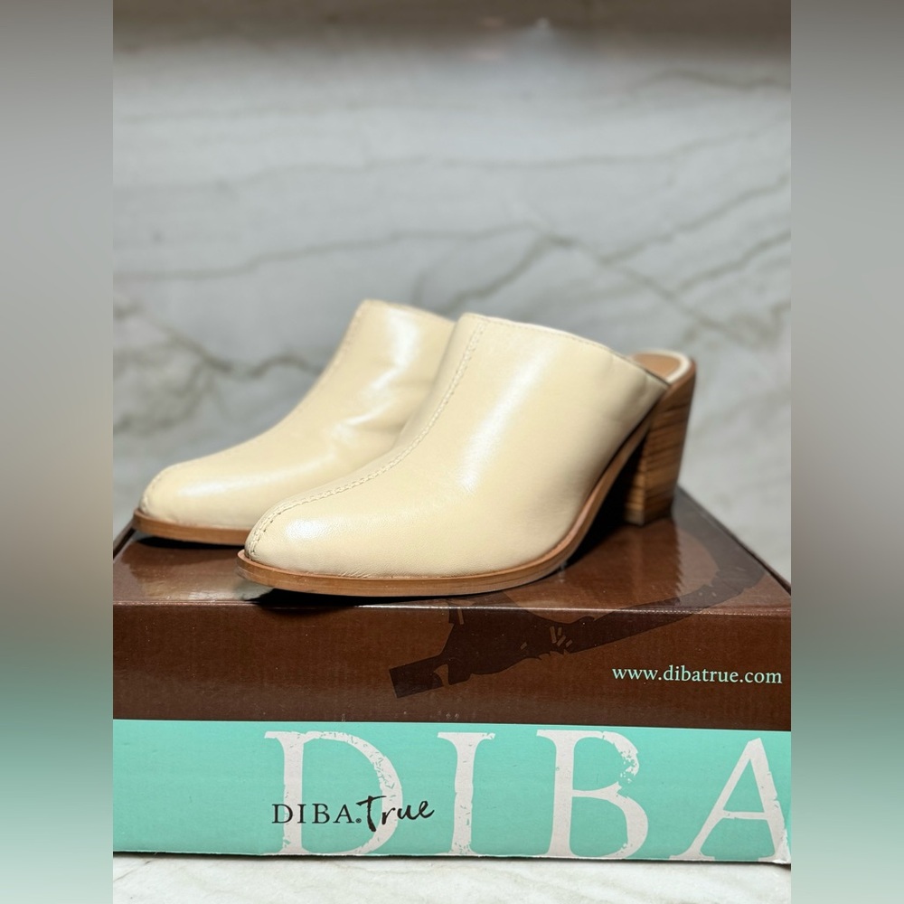 Diba True No Vella Leather Mules Sold Out! Size 10